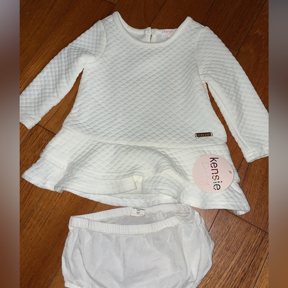 NWT Kensie baby Quilted 18 mo sweet wink bat outfit tutu skirt set 0 6 12 mo - Picture 7 of 7